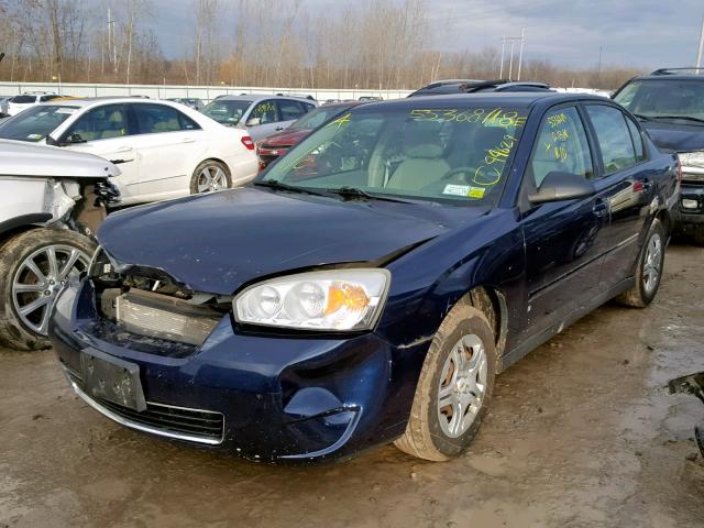 1G1ZS58F97F160952 - 2007 CHEVROLET MALIBU LS 蓝色 照片 2