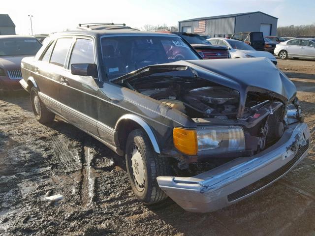 WDBCA35E8KA445906 - 1989 MERCEDES-BENZ 420 SEL BLACK photo 1