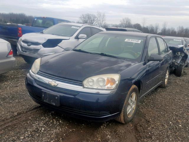 1G1ZT52805F273807 - 2005 CHEVROLET MALIBU LS 蓝色 照片 2