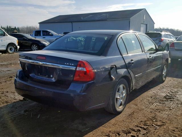 1G1ZT52805F273807 - 2005 CHEVROLET MALIBU LS 蓝色 照片 4