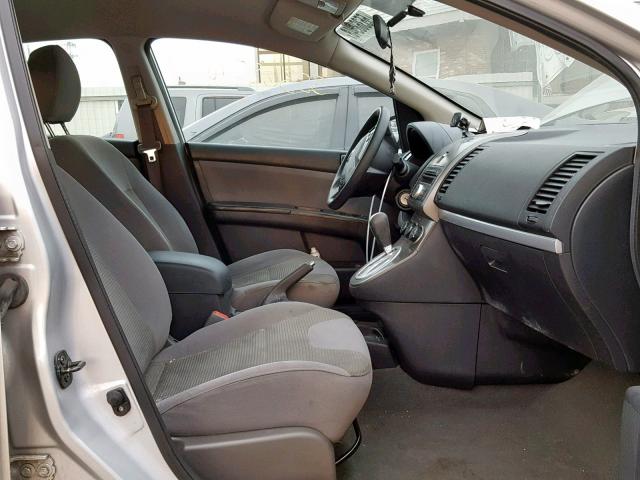 3N1AB6AP9CL754022 - 2012 NISSAN SENTRA 2.0 GRAY photo 5