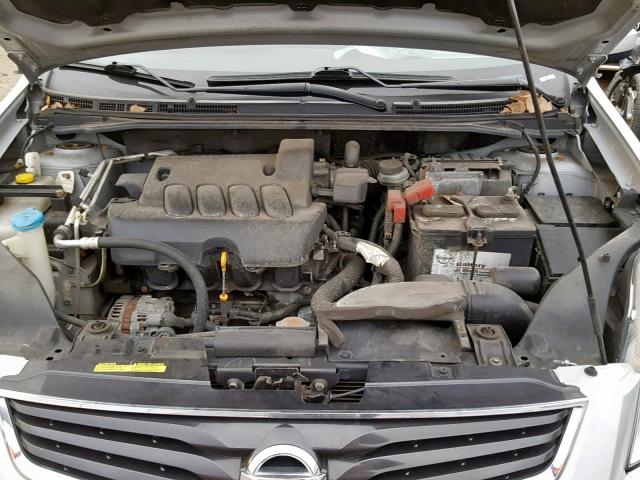 3N1AB6AP9CL754022 - 2012 NISSAN SENTRA 2.0 GRAY photo 7