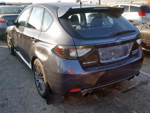 JF1GR7E6XBG832553 - 2011 SUBARU IMPREZA WR BLACK photo 3