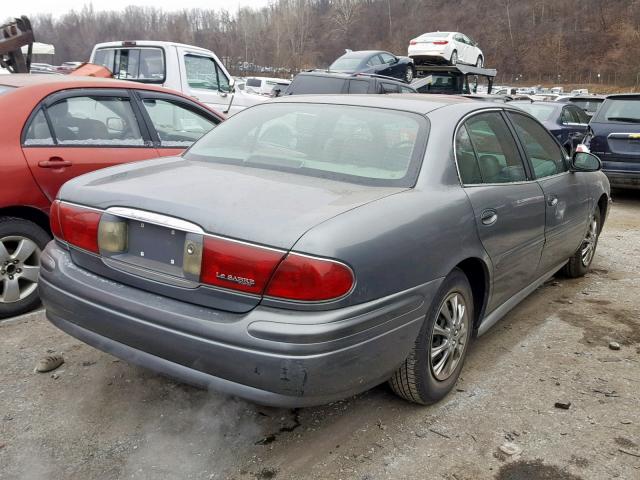 1G4HP52KX4U167101 - 2004 BUICK LESABRE CU GRAY photo 4