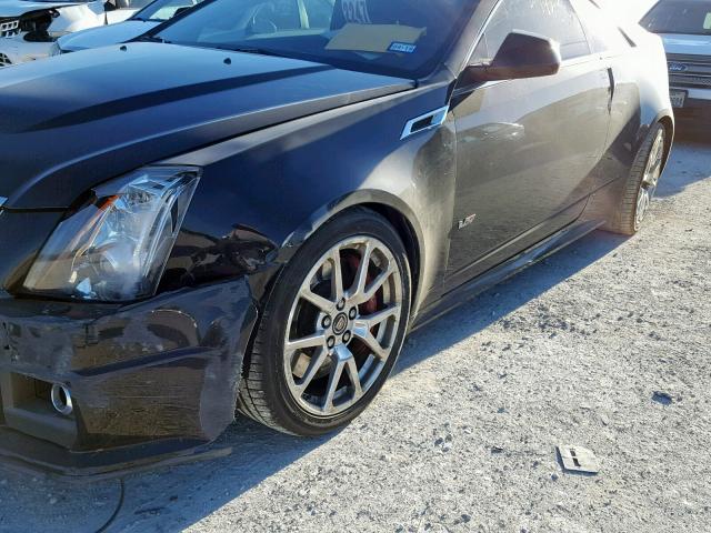 1G6DV1EP3E0172287 - 2014 CADILLAC CTS-V BLACK photo 9