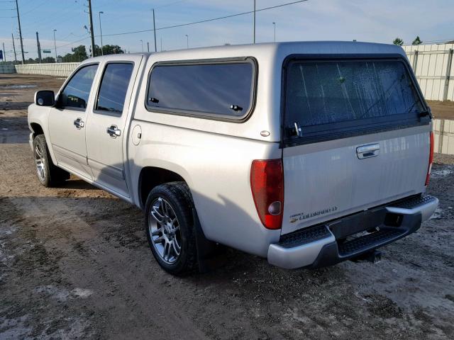 1GCDSCF92C8116048 - 2012 CHEVROLET COLORADO L SILVER photo 3