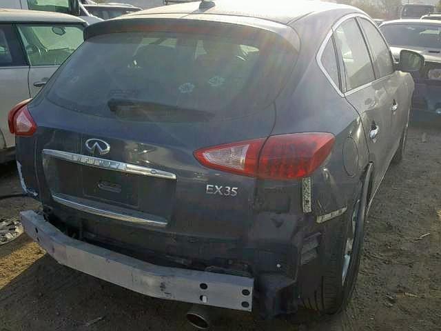 JNKAJ09F28M350077 - 2008 INFINITI EX35 BASE GRAY photo 4