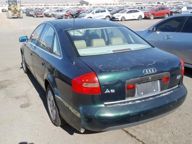 WAUBA34B1WN067511 - 1998 AUDI A6 2.8 QUA GREEN photo 3