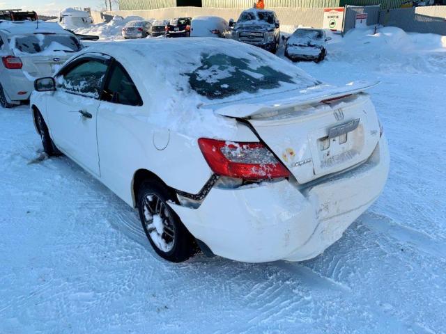 2HGFG11249H004462 - 2009 HONDA CIVIC DX WHITE photo 3