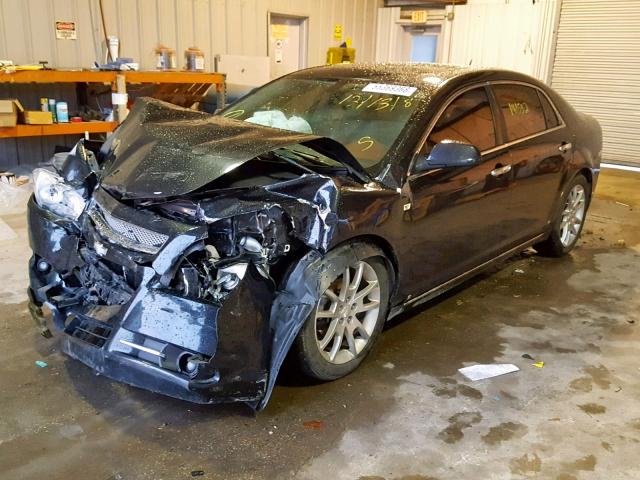 1G1ZK577X8F268041 - 2008 CHEVROLET MALIBU LTZ 黑色 照片 2