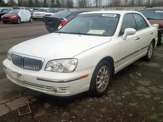 KMHFU45E65A408543 - 2005 HYUNDAI XG 350 WHITE photo 2