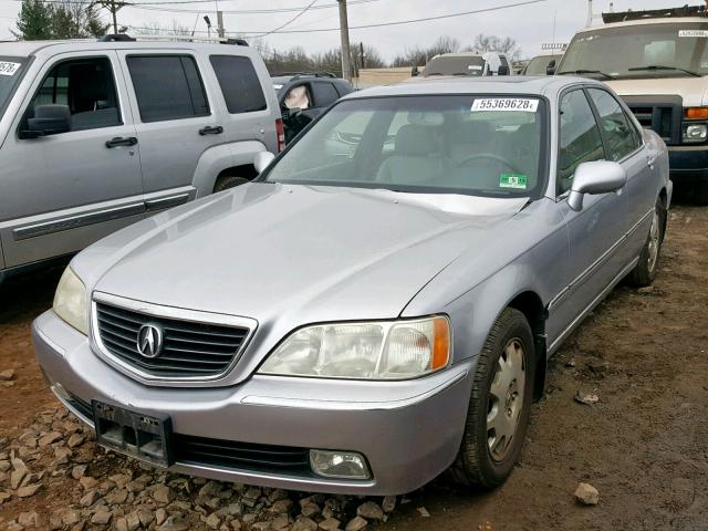 JH4KA96654C000228 - 2004 ACURA 3.5RL SILVER photo 2