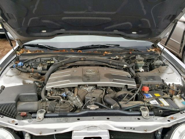 JH4KA96654C000228 - 2004 ACURA 3.5RL SILVER photo 7