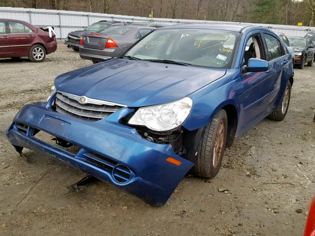 1C3LC56D39N521987 - 2009 CHRYSLER SEBRING TO BLUE photo 2