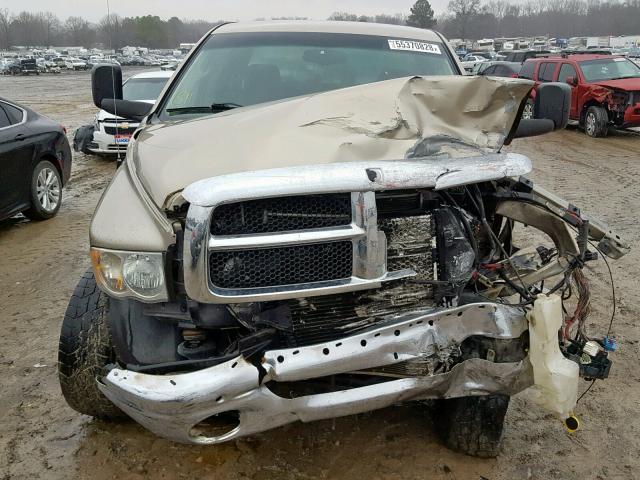 3D7KU28C63G848512 - 2003 DODGE RAM 2500 S GOLD photo 7