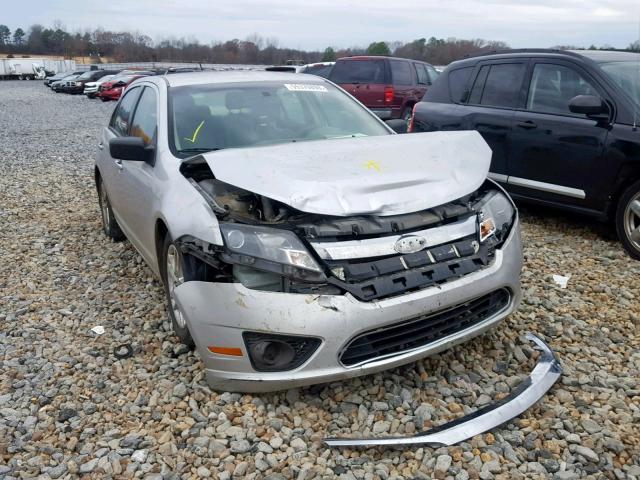 3FAHP0GA1BR277858 - 2011 FORD FUSION S SILVER photo 1