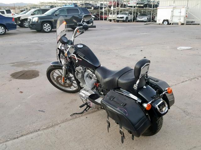 1HD4CR2157K402046 - 2007 HARLEY-DAVIDSON XL883 L BLACK photo 3