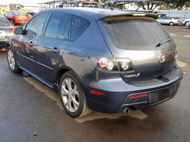 JM1BK344X91201641 - 2009 MAZDA 3 S GRAY photo 3