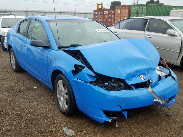 1G8AW14F55Z156927 - 2005 SATURN ION LEVEL BLUE photo 1
