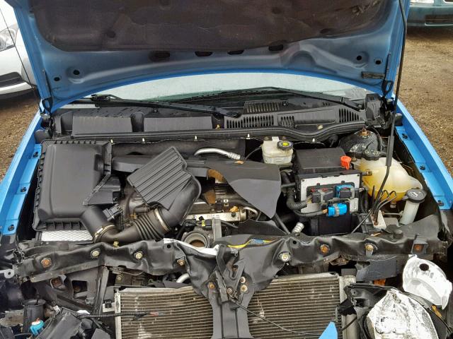 1G8AW14F55Z156927 - 2005 SATURN ION LEVEL BLUE photo 7