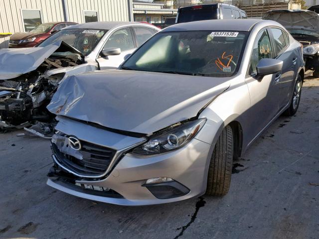 JM1BM1U73G1294590 - 2016 MAZDA 3 SPORT 银色 照片 2