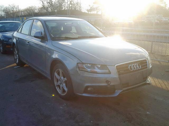 WAULF78K79N024299 - 2009 AUDI A4 2.0T QU GRAY photo 1