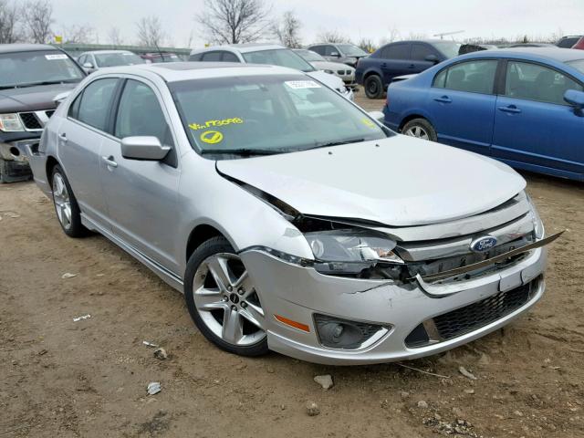 3FAHP0KC8BR173098 - 2011 FORD FUSION SPO SILVER photo 1