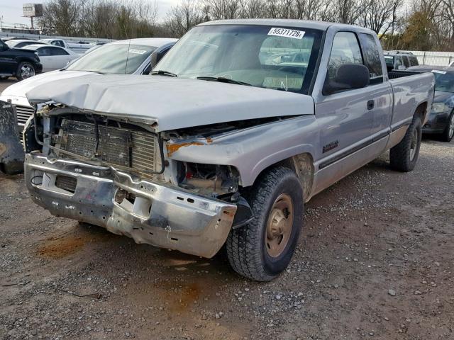 1B7KC2369XJ650574 - 1999 DODGE RAM 2500 SILVER photo 2