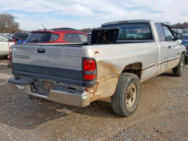 1B7KC2369XJ650574 - 1999 DODGE RAM 2500 SILVER photo 4