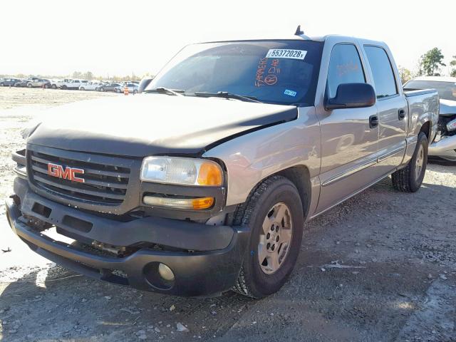 2GTEC13TX61248553 - 2006 GMC NEW SIERRA TAN photo 2