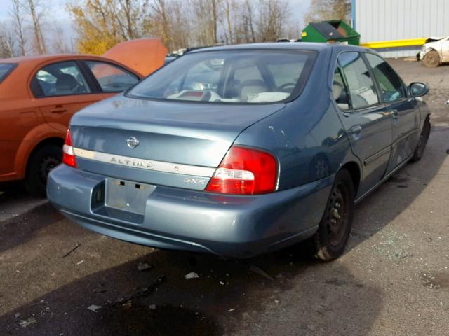 1N4DL01D61C196509 - 2001 NISSAN ALTIMA XE BLUE photo 4