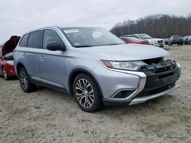 JA4AZ2A36HZ022584 - 2017 MITSUBISHI OUTLANDER SILVER photo 1