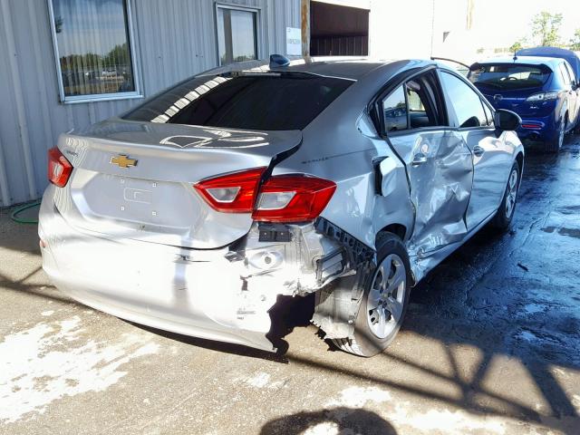 1G1BC5SM3J7179438 - 2018 CHEVROLET CRUZE LS SILVER photo 4