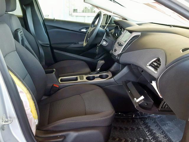 1G1BC5SM3J7179438 - 2018 CHEVROLET CRUZE LS SILVER photo 5