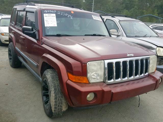 1J8HH48N58C125565 - 2008 JEEP COMMANDER 红色 照片 1