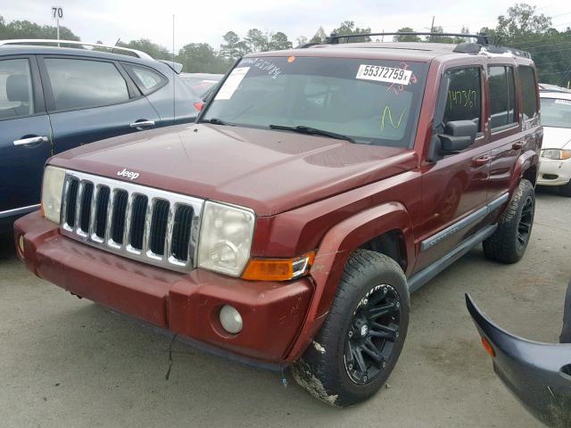 1J8HH48N58C125565 - 2008 JEEP COMMANDER 红色 照片 2