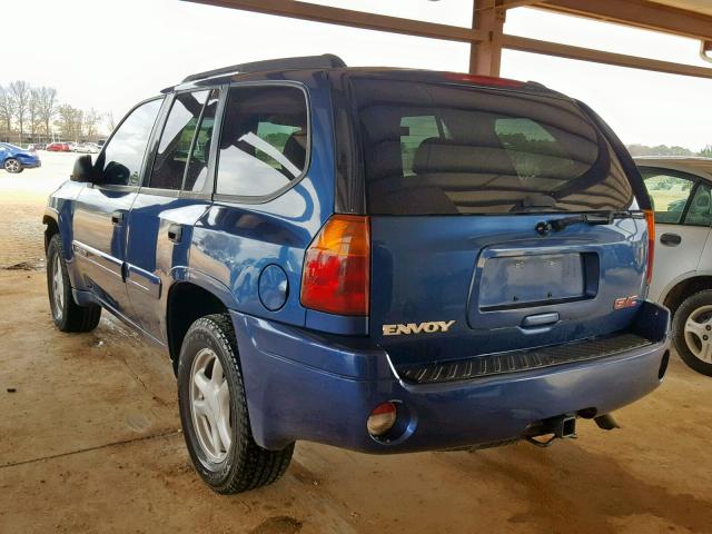 1GKDS13S852173862 - 2005 GMC ENVOY BLUE photo 3