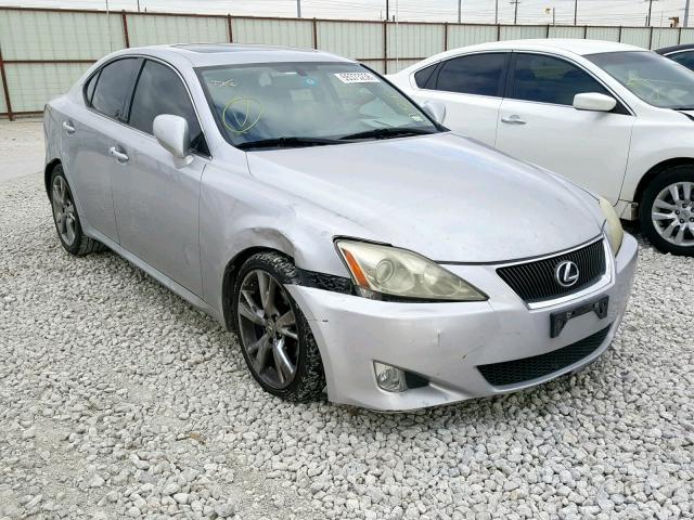 JTHBK262982074636 - 2008 LEXUS IS 250 SILVER photo 1