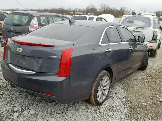 1G6AA5RX3H0189417 - 2017 CADILLAC ATS GRAY photo 4