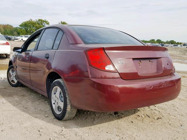 1G8AG52F13Z170909 - 2003 SATURN ION LEVEL PURPLE photo 3