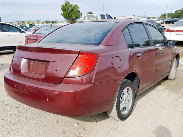 1G8AG52F13Z170909 - 2003 SATURN ION LEVEL PURPLE photo 4