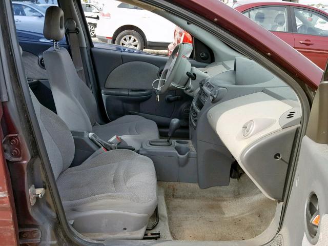 1G8AG52F13Z170909 - 2003 SATURN ION LEVEL PURPLE photo 5
