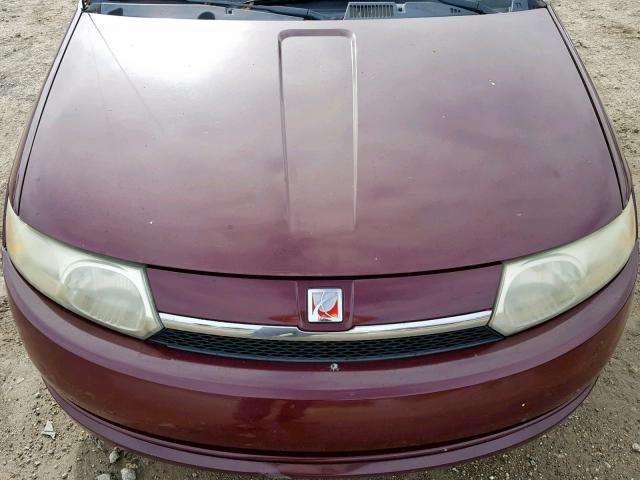1G8AG52F13Z170909 - 2003 SATURN ION LEVEL PURPLE photo 7