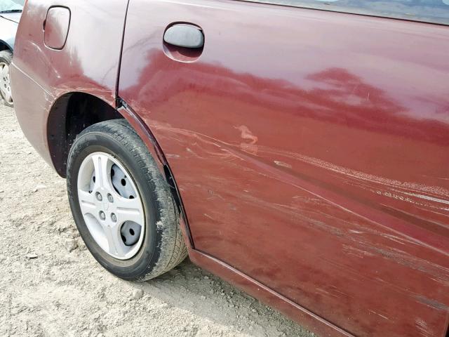 1G8AG52F13Z170909 - 2003 SATURN ION LEVEL PURPLE photo 9