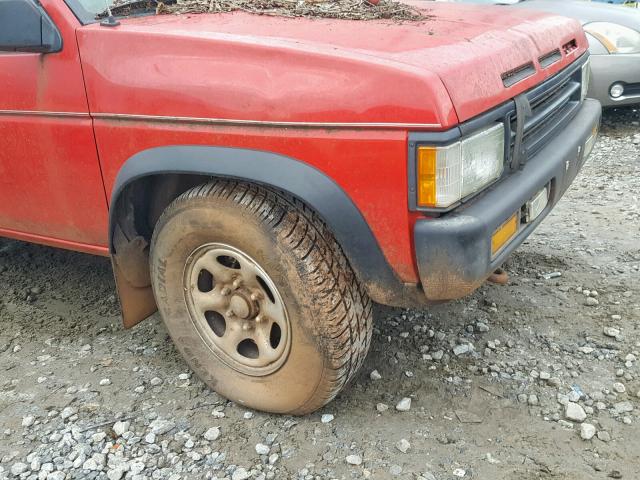 JN8HD17S7SW015328 - 1995 NISSAN PATHFINDER RED photo 9