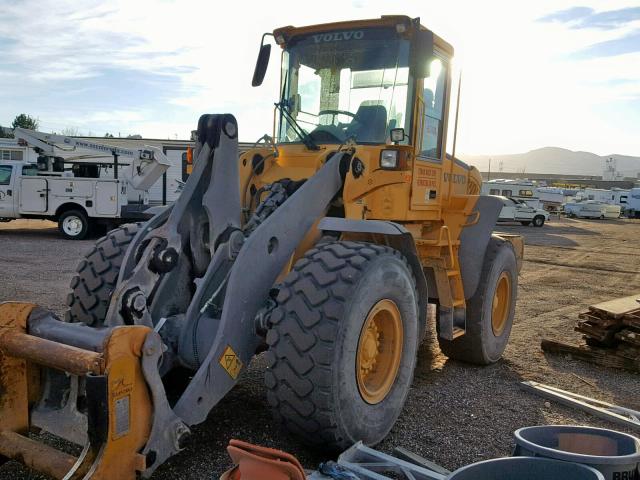 L90EV67217 - 2005 VOLVO L90E YELLOW photo 2