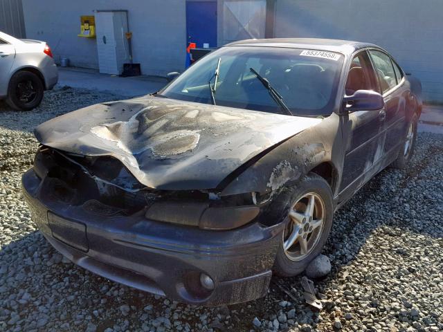 1G2WP52K91F249420 - 2001 PONTIAC GRAND PRIX BLUE photo 2