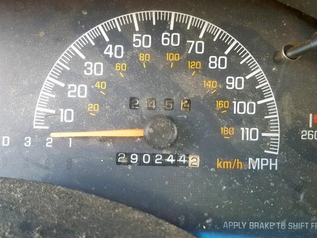 1G2WP52K91F249420 - 2001 PONTIAC GRAND PRIX BLUE photo 8