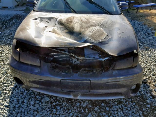 1G2WP52K91F249420 - 2001 PONTIAC GRAND PRIX BLUE photo 9