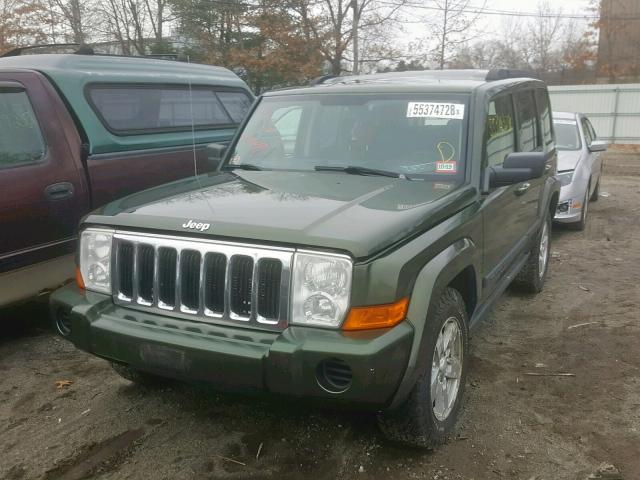 1J8HG48K78C153862 - 2008 JEEP COMMANDER Yaşıl foto 2